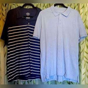 (LAST CALL) Two  St. John's Bay  polo shirts